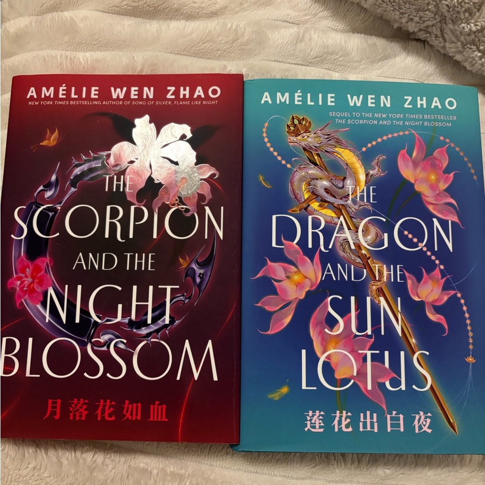 The Scorpion and the Night Blossom AND The Dragon and the Sun Lotus Duology set